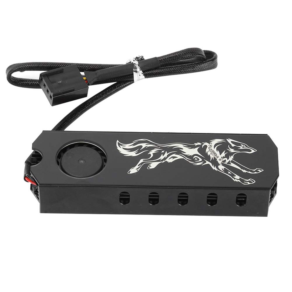 Dissipatore Di Calore Per SSD M.2 2280 – Radiatore In Alluminio Nero – Raffreddamento Per NVMe