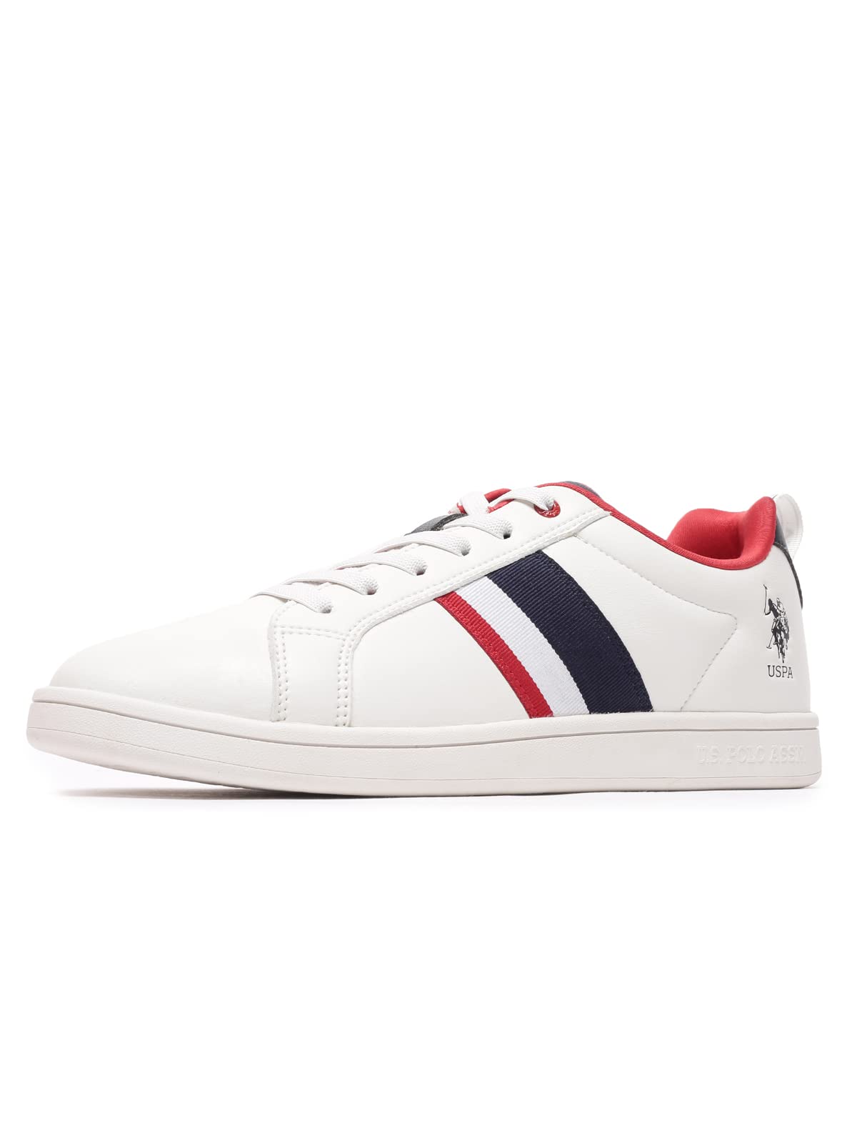 U.S. POLO ASSN. Mens Lennart Off White Sneaker - 9 UK (2FD22553A01) (B0B8T5MQV8) Amazon Price History, Amazon Price Tracker