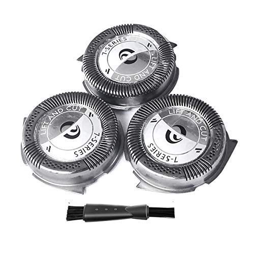 Oral-Q HQ6 Cabeza de Afeitadora de Repuesto, 3 piezas Cuchillas de Repuesto para Rasuradoras Electricas Philps Norelco HQ6846 HQ7870 HQ664 7886XL 6890X