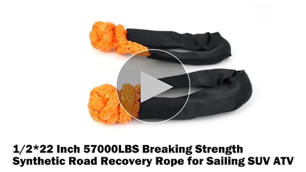 Amazon.com: SCHTUMPA Soft Shackle 1/2