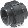 B & K 164-104 PVC SCH 80 Threaded Union 34"