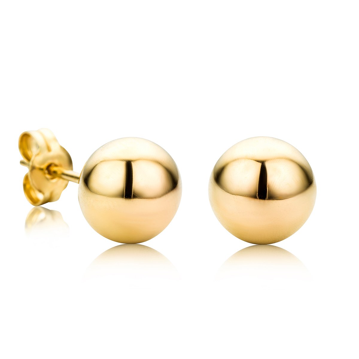 Orovi Pendientes en oro amarillo de 9 quilates y oro 375/1000, oro