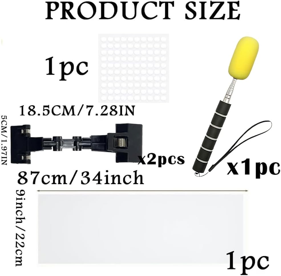 Pottery Screen for Clay Tool 34x9 Inch Ceramic Splash Protection Shield