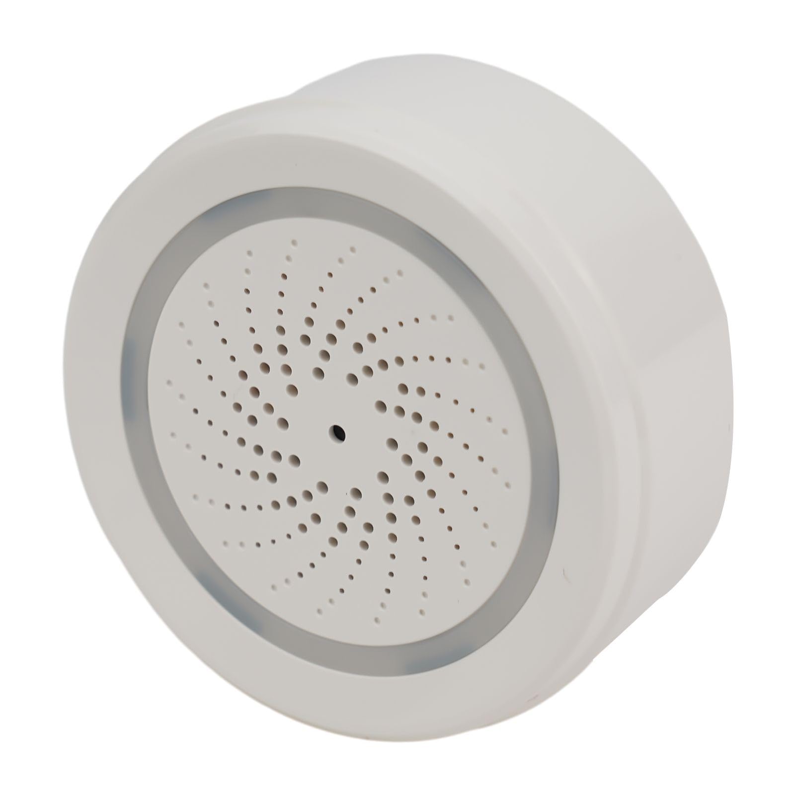 Tuya Alarma, sirena de alarma inteligente, seguridad de 100 dB con luz estroboscópica, sensor de humedad de temperatura, alerta inalámbrica WiFi para oficina en casa, funciona con aplicación