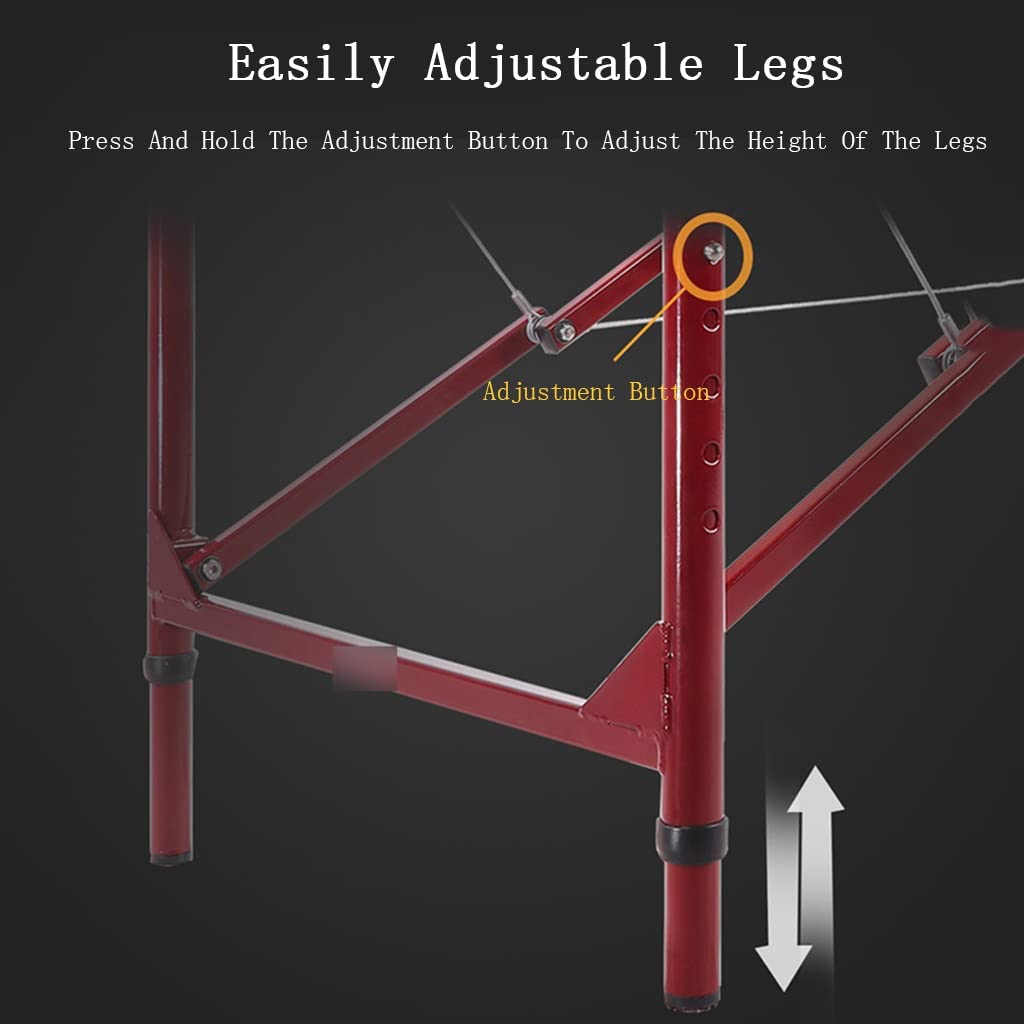 Lettino da Massaggio, Lettino da Massaggio Portatile con Gambe del Letto in Pelle Ecologica in Lega di Alluminio, per Salone di Bellezza per Estetista