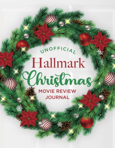 Unofficial Hallmark Christmas Movie Review Journal: Your Holiday Companion for Hallmark's Countdown to Christmas Movie Marathons - Great Gift for Mom Grandma Teacher Friends image 2