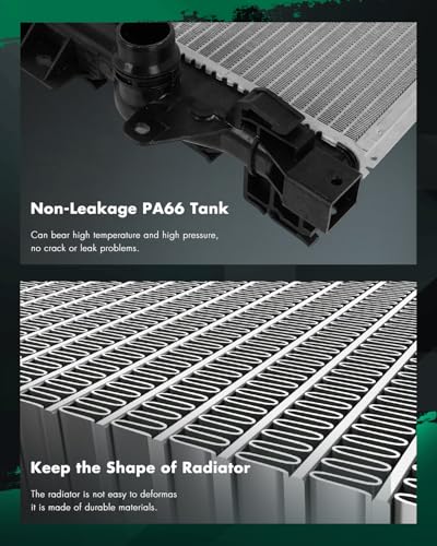 Image of SCITOO Aluminum Radiator compatible with Ford Escape