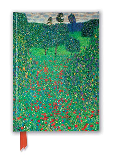 Gustav Klimt: Poppy Field (Foiled Journal) (Flame Tree Notebooks)