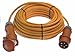 Produktbild as - Schwabe Starkstrom Verlängerungskabel 10 m H07BQ-F 5G2,5 - CEE Phasenwendestecker - 400V, 16A, 6h, ca. 11kW - Für Baustelle, Garten, Außenbereich - 5-polig - IP44 - Made in Germany, 60564