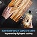 CLARK'S Cutting Board Care Kit with Coconut Oil - Includes Butcher Block Oil and Wax - Made with Refined Coconut Oil, Natural Beeswax, and Carnauba Wax - For Kitchen Countertops and Butcher Blocks