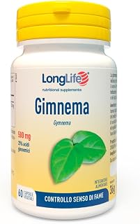 LongLife® Gimnema | Estratto titolato al 25% acidi gimnemici | Supporto metabolismo...