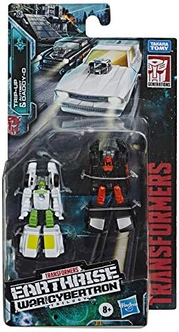 Transformers Toys Generations War for Cybertron: Earthrise Micromaster WFC-E3 Hot Rod Patrol 2-Pack - Kids Ages 8 and Up, 1.5-inch image 5