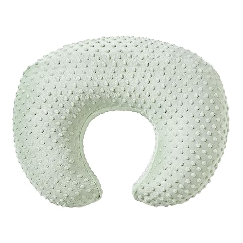Nursing Pillow Cover, Breastfeeding Pillow Slipcover Snugly Fits for Nursing Pillow for Baby Boys and Girls, Premium Quality Microfiber, Ultra Soft Comfortable (Green)