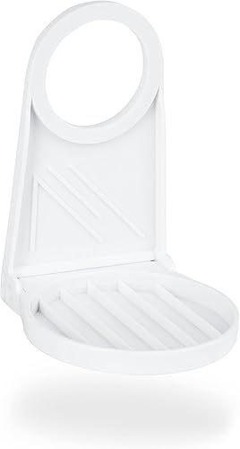 Miniatura 6 de Atlas Cup - Colector de goteo de detergente para ropa, soporte para vasos de detergente, color blanco (paquete de 1)