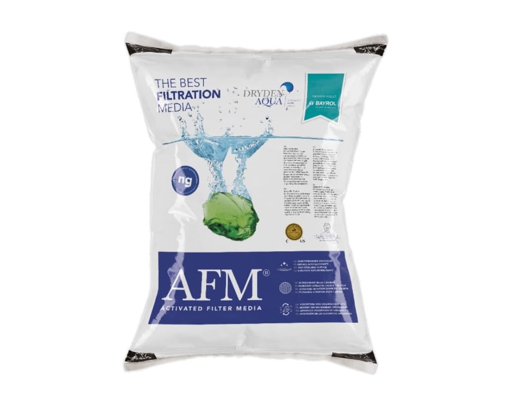 Bayrol AFM Filterglas Körnung 0,7-2 mm 2 für Poolfilteranlagen verbessert dadurch die Filterleistung gegenüber Quarz- oder Glassand um ca. 30% 21 Kg