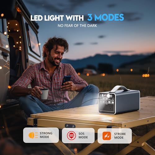 Powdeom 300W Portable Power Station, 299.7Wh Power Bank with AC Outlet, Dual Way 65W PD/USB-C Port, Laptop Charger Battery Pack Power Supply, Solar Generator for Camping Home Emergency 10 AI VOLT Generator Website 51vEyWIJDdL. SL500 AI VOLT Generator Website