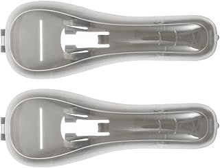 FOMIYES 2pcs Manual Razor Case Portable Travel Razor Hard Case Shaver Holder Protector Plastic Razor Case Shaving Travel Razor Cover Safety Razor Protector