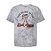Retro Ballgame Baseball Color Blast Short Sleeve Tee Unisex Medium Smoke