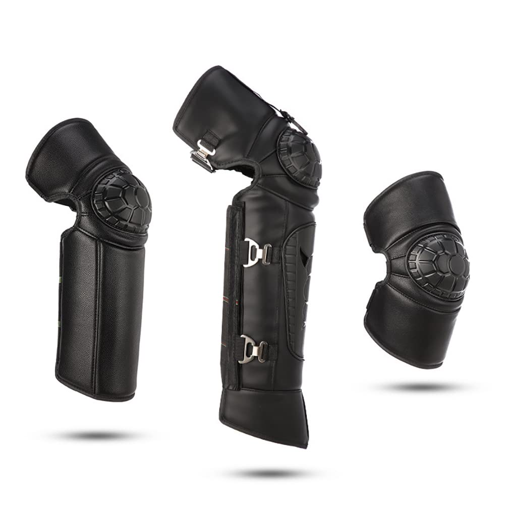 Ginocchiere Da Moto,Paio Moto Knee Pad,Protezione Per Le Ginocchia Calde In Fodera Felpata Ginocchiere Antivento a Prova Di Freddo,Regolabile Protezione Del Ginocchio Copri Gambe Moto Invernali