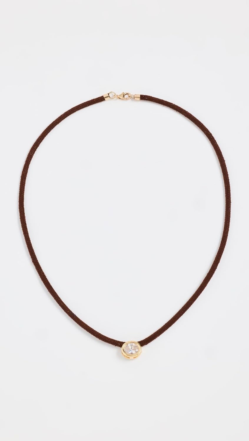SHASHI Women's Lasso Solitaire Necklace