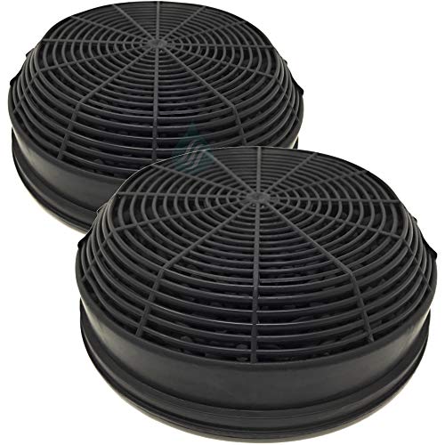Solution Ahead - 2 Filtres anti-odeur au charbon actif pour hotte Compatible avec Type 47
