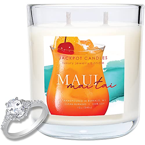Jackpot Maui Mai Tai Candle with Surprise Jewelry Ring