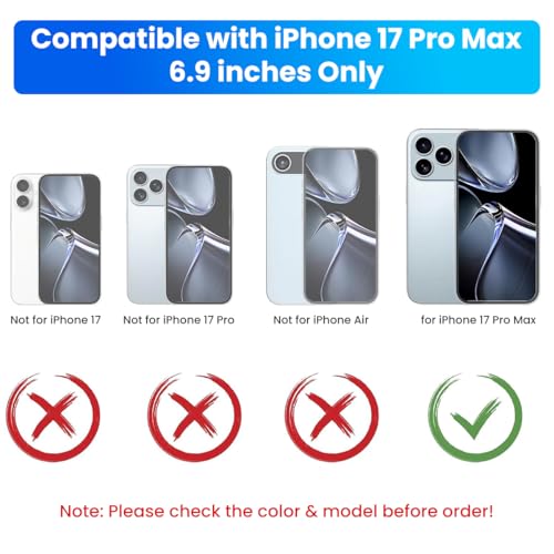 Image of ZORBES Compatible with iPhone17 Pro Max, TPU Fashion Honeycomb Clear Phone Case with Folding Metal Bracket, Magnetic Attracting Ring for Wireless Charging & Magnetic Car Mounts