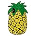 TopSZ Pineapple Case for iPhone XR 6.1" inch, Silicone 3D Cartoon Animal Cover,Kids Girls Teens Boys Animated Cool Fun Cute Kawaii Soft Rubber Funny Unique Character Yellow Cases for iPhone XR