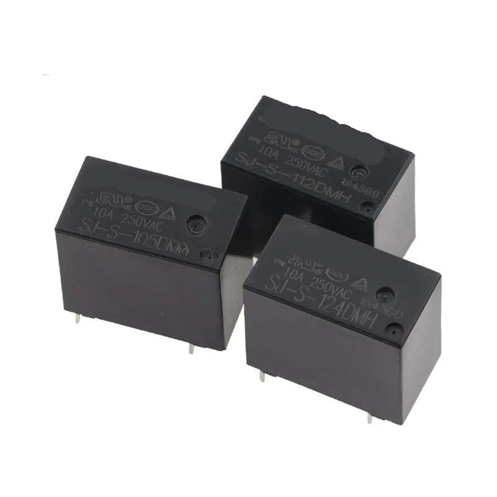 10 pezzi SJ-S-105DMH SJ-S-112DMH SJ-S-124DMH Relè a 4 pin 10 A(10PCS SJ-S-105DMH)
