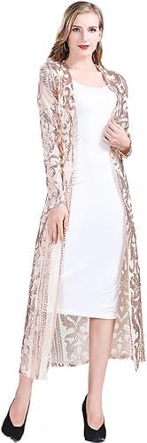 Sparkly Cardigan for Women 1920s Sequin Cardigans Sequin Dus