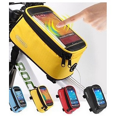 ROSWHEEL Sac de téléphone portable Sac Cadre Velo 4.8/5.5