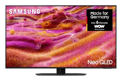 Samsung Neo QLED 4K QN90F 43 Zoll (108 cm) Mini LED Fernseher, Antireflexion, NQ4 AI Gen3 Prozessor, Neo Quantum HDR, 4K Upscaling Pro, Dolby Atmos, Knox Security, Samsung Vision AI Smart TV