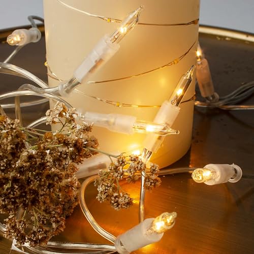 hellum Innen Lichterkette Weihnachtsbaum mit 10 Warmweiß Lichter....