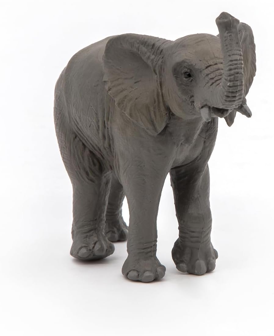 Papo - Realistic Young Elephant Figure - Ages 3+ - Wild Life Collection - Educational Play African Wildlife - Gift Idea Toy for Girls and Boys