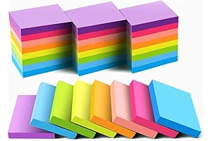 Sticky Notes Bulk 24 Pack: Engage in Vivid Note-Taking and Message-Passing