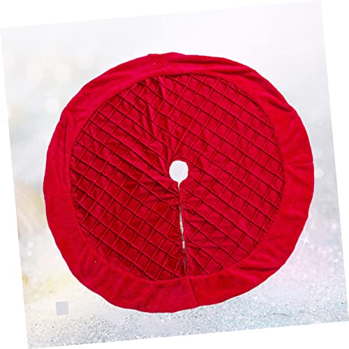 Zerodeko Avental Árvore Natal Decoração Luxo Tapetes Pelúcia Decoração Natal Elegantes Saias Árvore