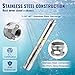 VEVOR Deep Well Submersible Pump, 0.5HP/370W 230V/60Hz, 28GPM 167 ft Head, with 33 ft Electric Cord, 4 inch Stainless Steel Water Pumps for Industrial, Irrigation and Home Use, IP68 Waterproof Grade