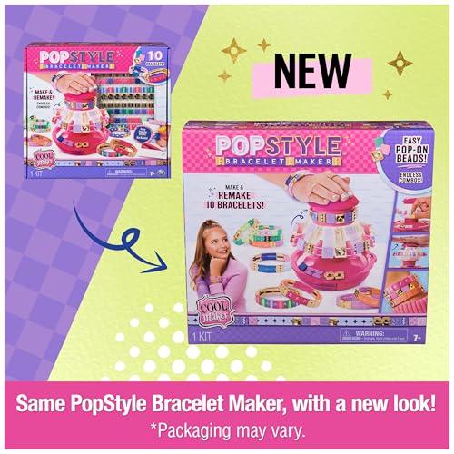Cool Maker 6067201 Popstyle Bracelet Maker, 170 Beads For Bracelets, Make & Remake 10 Bracelets, Bracelet Making Kit, Diy Arts & Crafts Kids Toys thumb #5