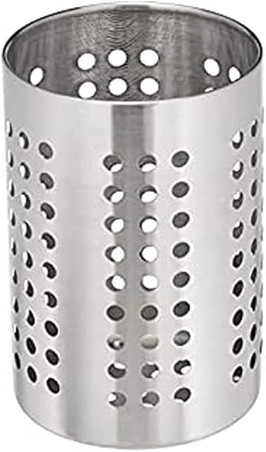 Ikea 301.317.16 30131716 Ordning Utensil Holder, Stainless Steel, 7"