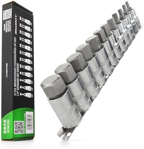 KS Tools - Douille INOX 6 Pans 1/2", 11 Mm