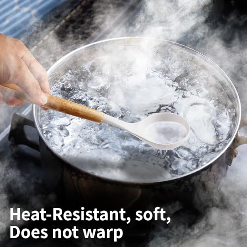 Silicone-Cooking-Utensils-Set-12Pcs-Large-Heat-Resistant-Kitchen-Utensils-Turner-Tongs-Spatula-Spoon-Wooden-Handle-Kitchen-Gadgets-with-Holder-for-Nonstick-Cookware-Dishwasher-Safe-White