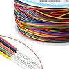 P/N B-30-1000 280M 30AWG 8-Wire Colored Insulation Test Wrapping CableWire Cable Wrapping Wire Tin Plated Copper Cable