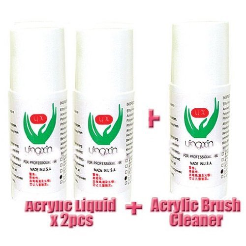 2x Acrylic Liquid + 1x Acrylic Brush Cleaner CODE 30