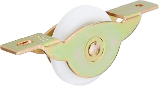 【4個入】ヨコヅナ 普及品 Ｖ戸車鉄枠ジュラコン(Ｒ)車 33ｍｍ Ｖ FDM-0339