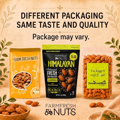 Image of Raw Shelled California Walnuts Halves & Pieces (4 Lbs.) - Compares to Organic Walnuts - Great Source of Omega 3 - Vegan & Keto Friendly - Farm Fresh Nuts Brand