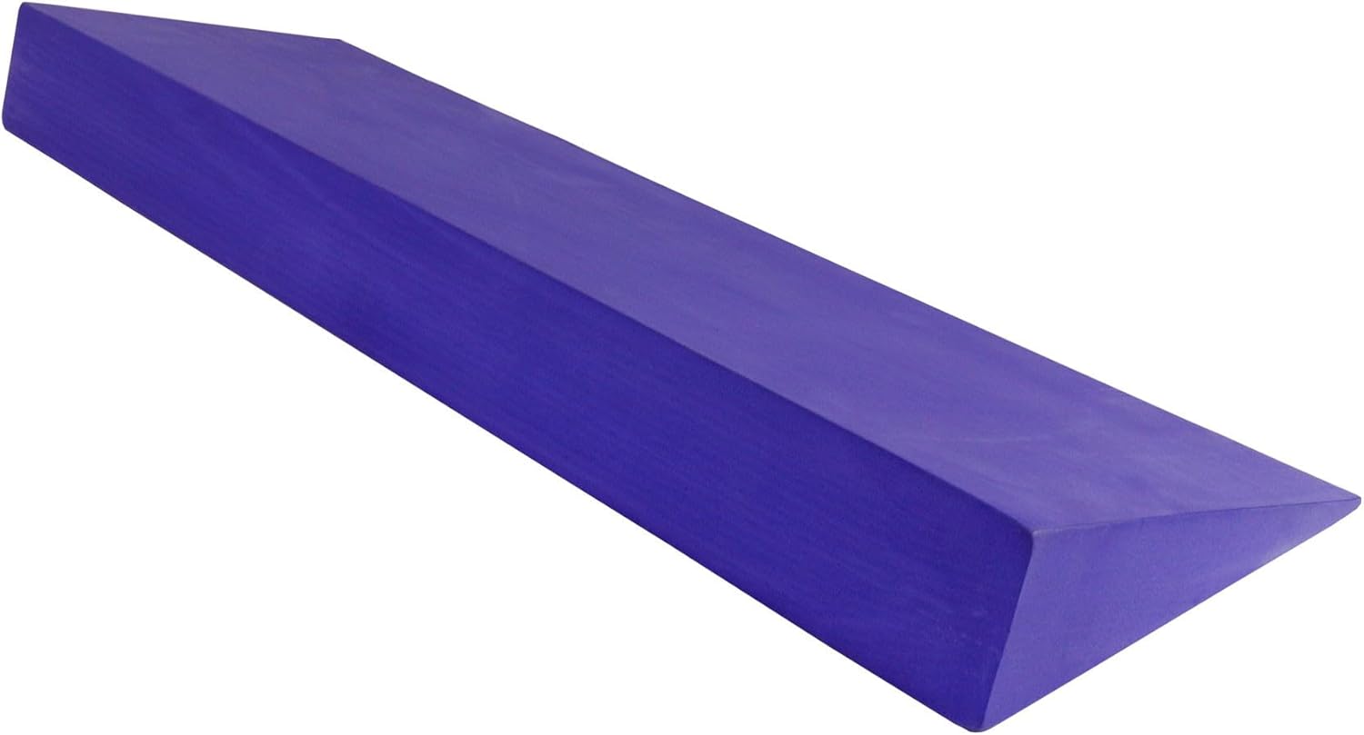 Yoga-Mad Unisex's Mad Yoga Wedge, Purple, 50 x 15 x 5 cm