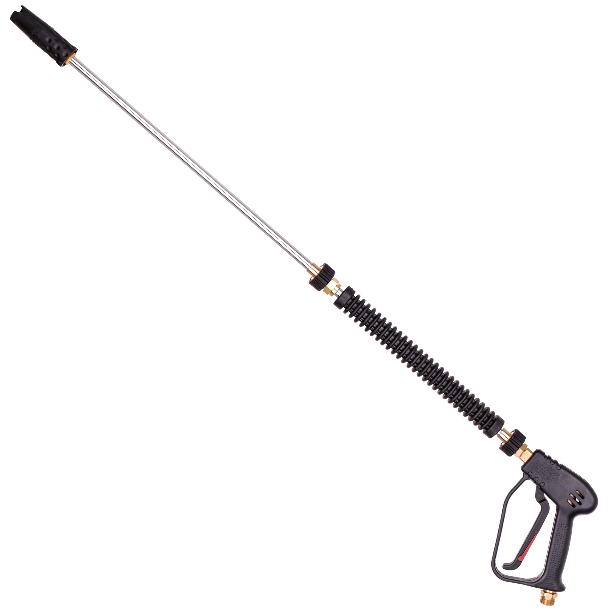 TC TECHNIC kompatybilny z Kärcher K2 K3 K4 K5 K6 K7 lanca pistoletu wysokociśnieniowego z regulowaną dyszą i wężem wysokociśnieniowym QUICK CONNECT 5m - myjka wysokociśnieniowa