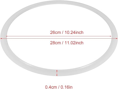 Miniatura 2 de Sellado de junta de silicona transparente de repuesto de 6 tamaños para olla a presión del hogar, herramienta de cocina, accesorios de olla Insta
