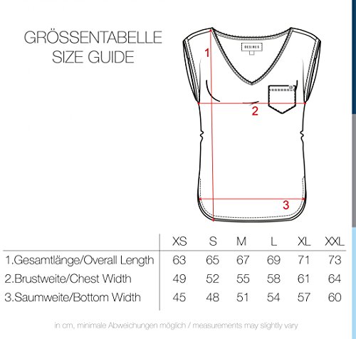 Desires Lynn T-Shirt Maglietta a Maniche Corte da