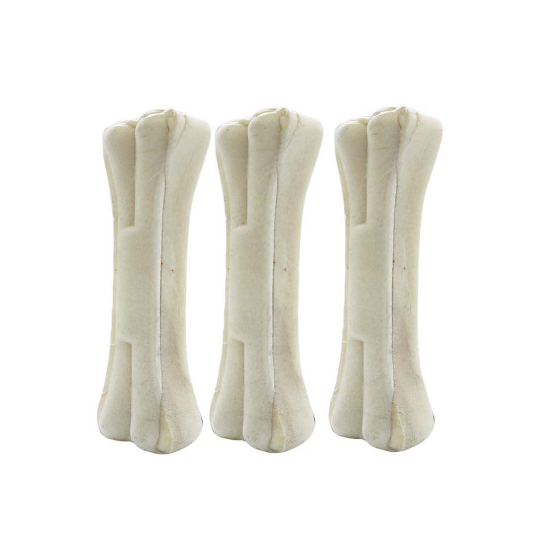 Petrix Dog Chew Bones: 8 Inches White Premium Pressed Bone Rawhide Chews for Small, Medium and Large Dogs | Makes Teeth & Gums Healthy | Long Lasting Dog Treats(Pack of 3 Piece) (B0BTSDBPHP) Amazon Price History, Amazon Price Tracker